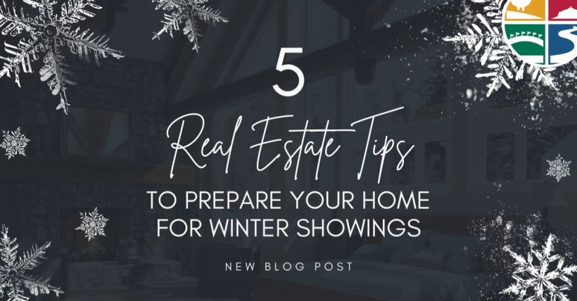 5 Real Estate Tips to Prepare Your Home for Winter Showings